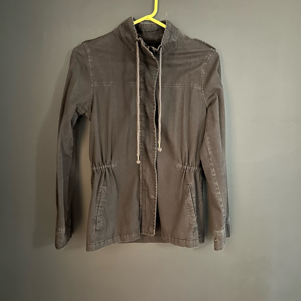 Velvet by Graham & Spencer Black Utility Jacket